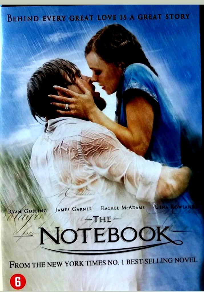 'The Notebook', DVD, Alle leeftijden, Ophalen of Verzenden, Zo goed als nieuw