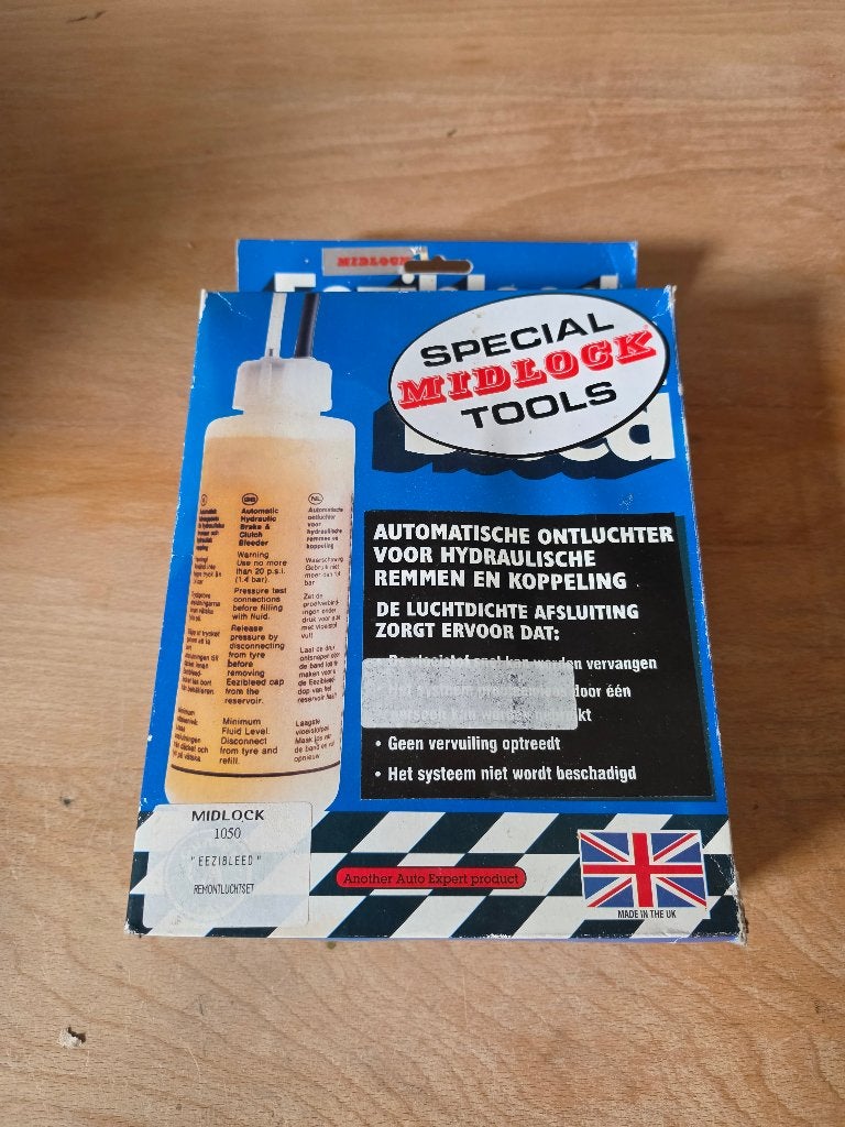 Midlock 1050 Eezibleed Remontluchtingsset / Koppelings, Ophalen of Verzenden, Zo goed als nieuw