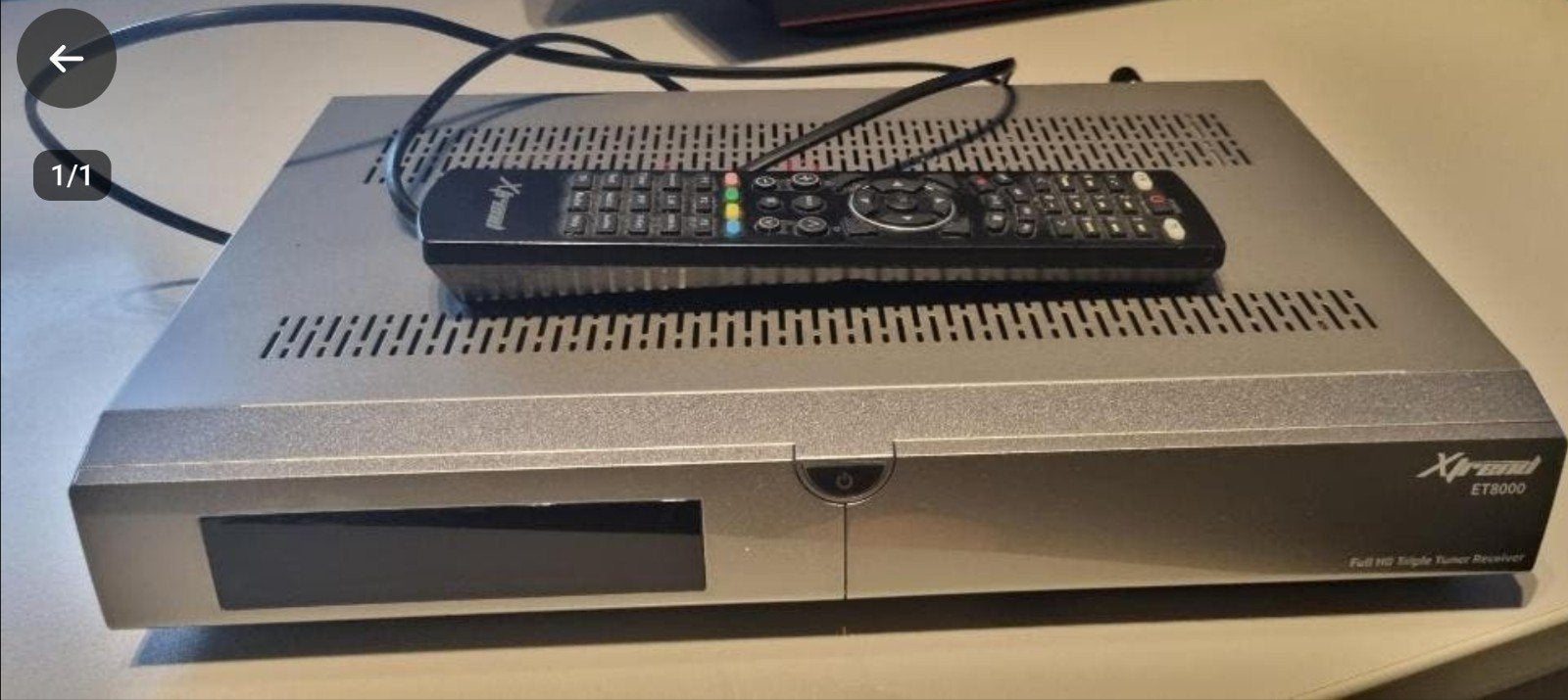 Xtrend ET8000 Full HD Triple Tuner Receiver, Ophalen of Verzenden, Gebruikt, Decoder