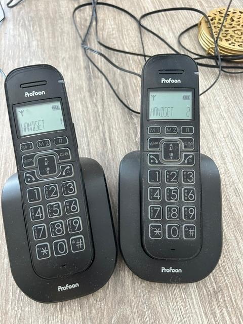 huis telefoon, Ophalen of Verzenden, Zo goed als nieuw, 2 handsets