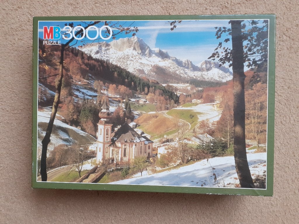 MB  legpuzzel, Ophalen, Meer dan 1500 stukjes, Zo goed als nieuw, Legpuzzel