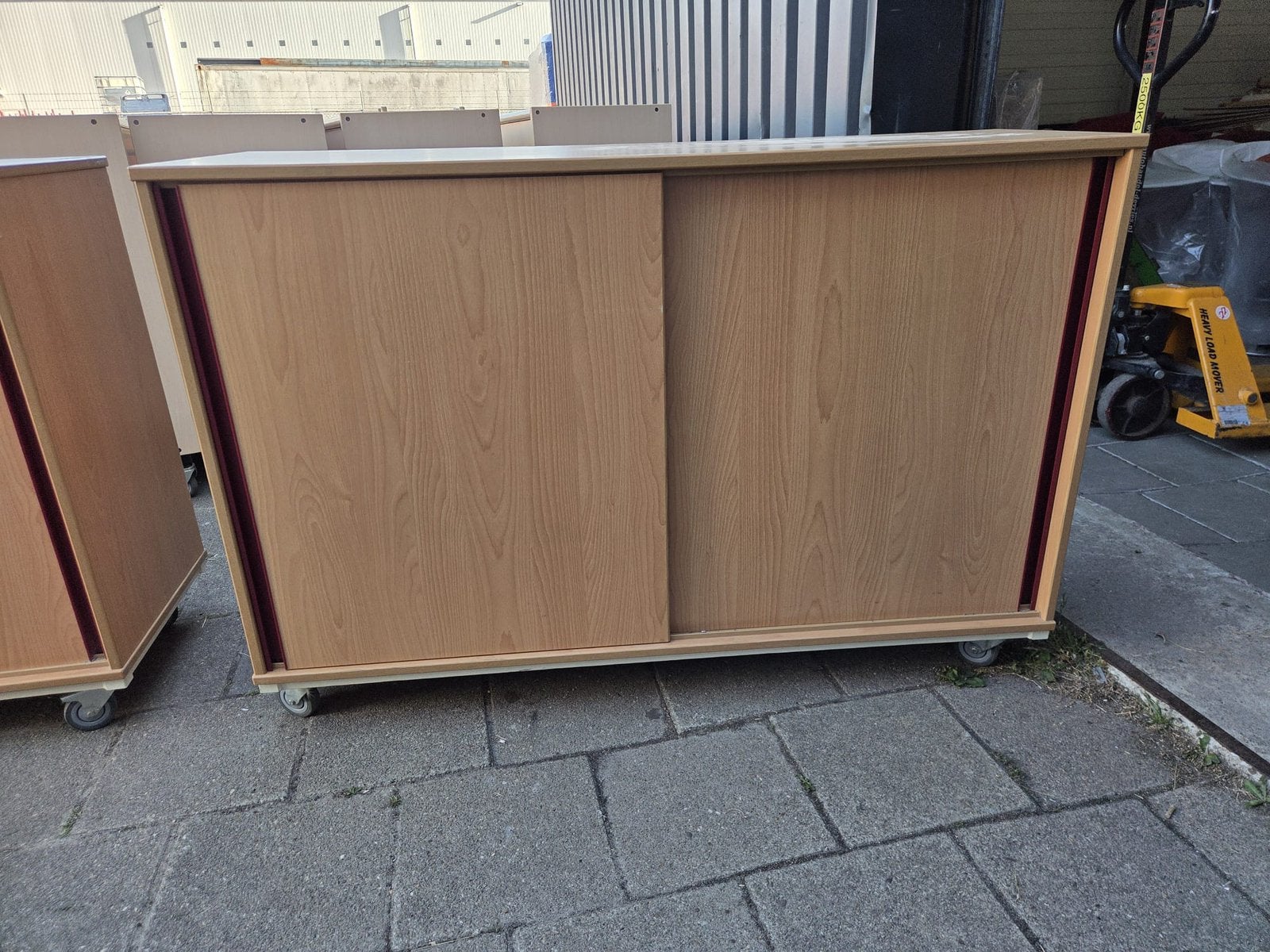 2x Presikhaaf Schuifdeurkast Schoolkast Boekenkast, Ophalen, Gebruikt, Presikhaaf, X