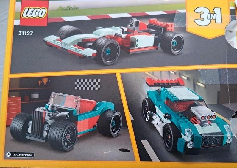 GEBRUIKT LEGO Creator 31127 Straatracer 3-in-1, Gebruikt, Lego, Ophalen of Verzenden, Compleet