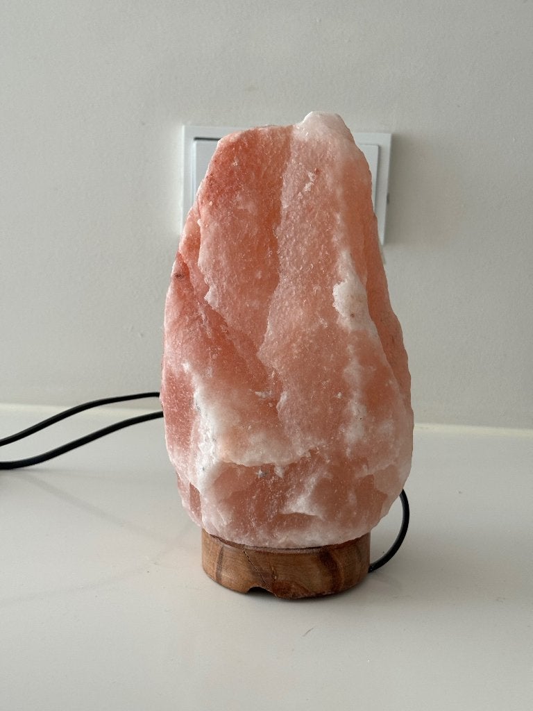 Holistic Life Himalayan Salt lamp- including dimmer switch, Ophalen, Zo goed als nieuw, E27 (groot), Led-lamp