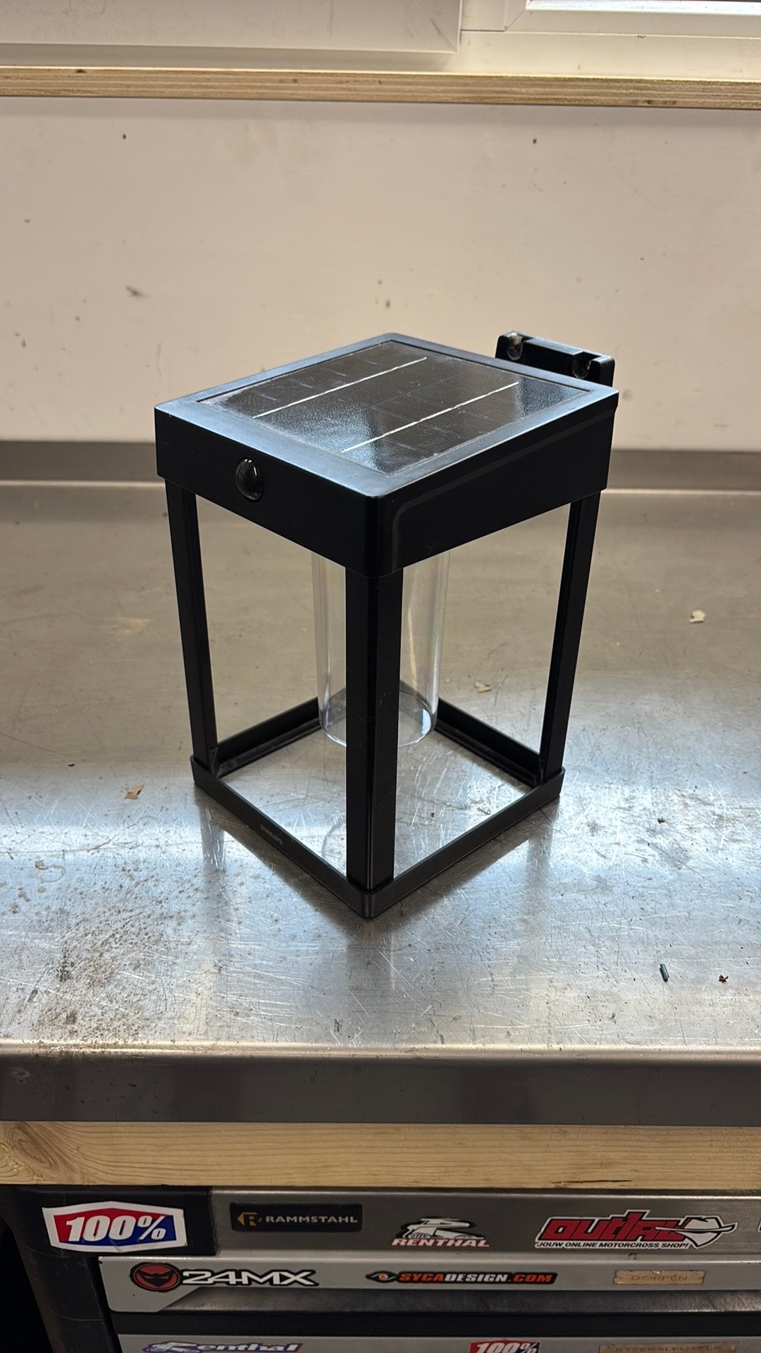 Buitenlamp solar, Tuin en Terras, Buitenverlichting, Zonne-energie, Minder dan 50 watt, Wandlamp, Ophalen of Verzenden
