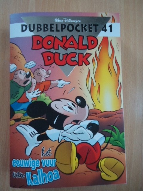 Donald Duck dubbelpocket 41, het eeuwige vuur van Kalhoa, Eén stripboek, Ophalen of Verzenden, Zo goed als nieuw
