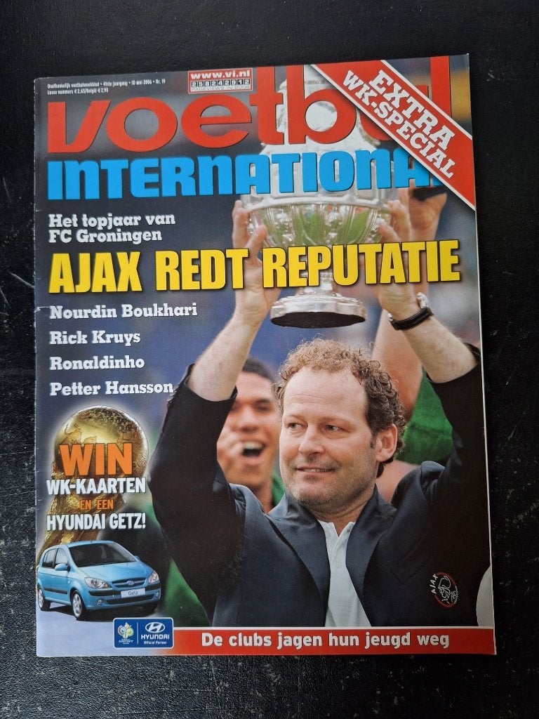 Magazine - Ajax winnaar KNVB Beker 2006, Ophalen of Verzenden, Zo goed als nieuw, Ajax, Boek of Tijdschrift