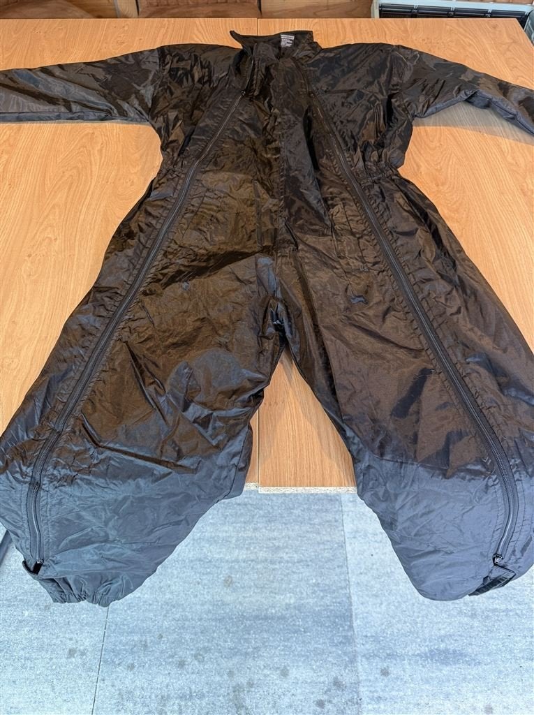 Vintage ZWART eendelig ski-snowboardpak jaren 90 retro 34-36, Sport en Fitness, Skiën en Langlaufen, 160 tot 180 cm, Ophalen of Verzenden