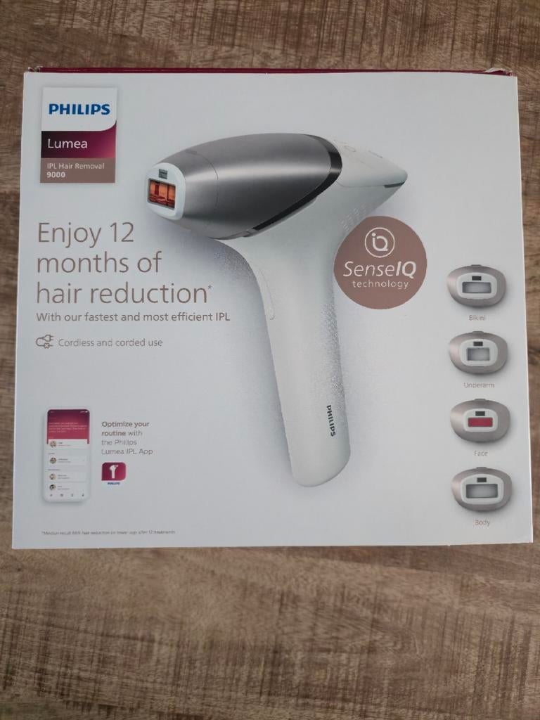 Philips Lumea IPL Series 9000 ontharing, Ophalen, Zo goed als nieuw, Scheren en Epileren