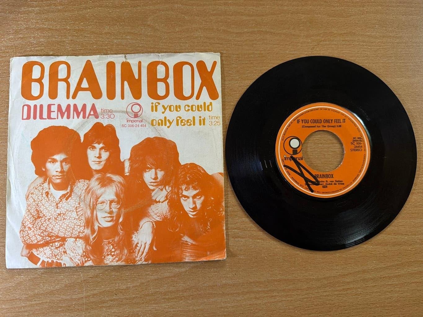 Brainbox - Dilemma / If You Could Only Feel It (Single), Gebruikt, Originele persing, 7 inch, Single