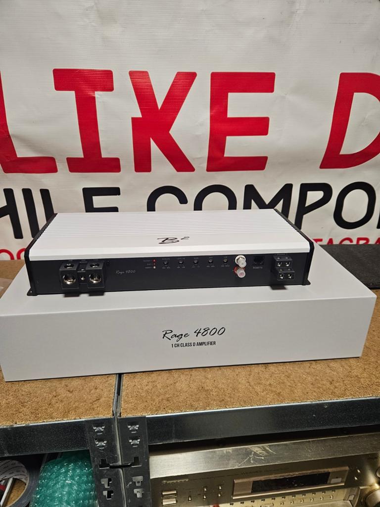 Nieuw!! B2 rage 4800.1D fullrange versterker!, Auto diversen, Autospeakers, Nieuw, Ophalen of Verzenden