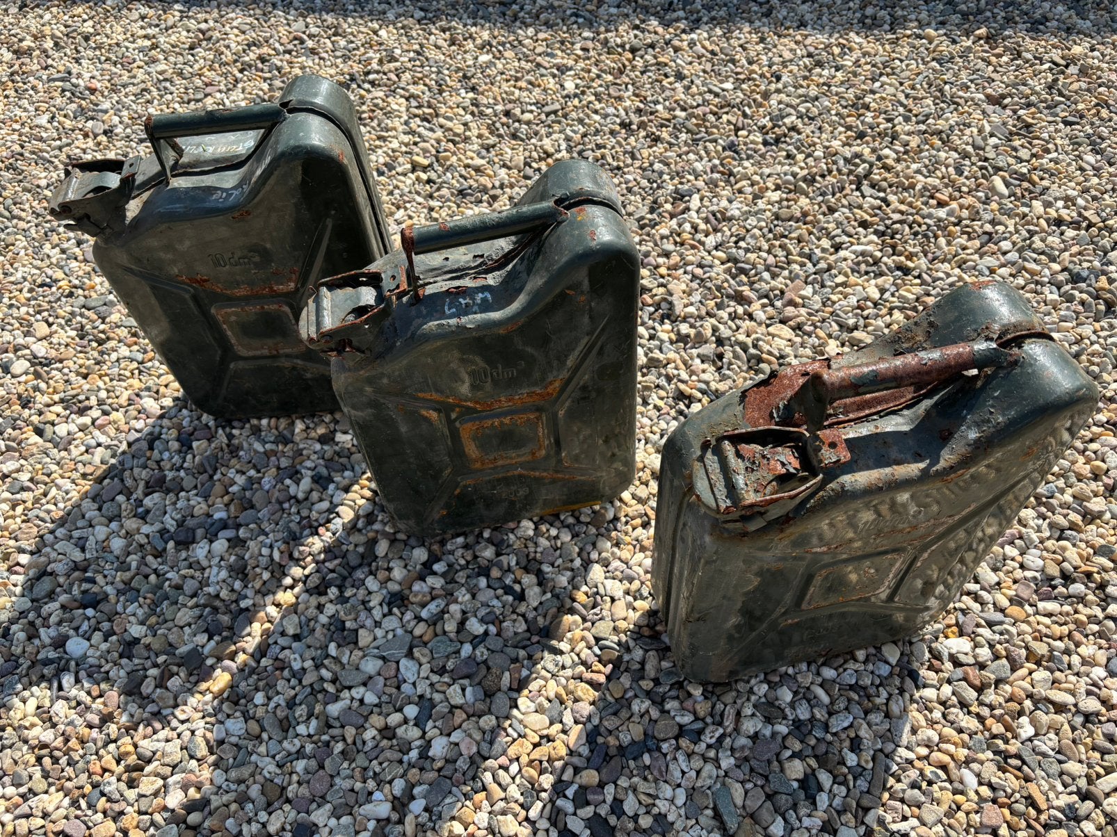 STALEN LEGER JERRY CAN JERRYCAN JEEP 10 liter, Ophalen, Overige gebieden, ., Overige typen