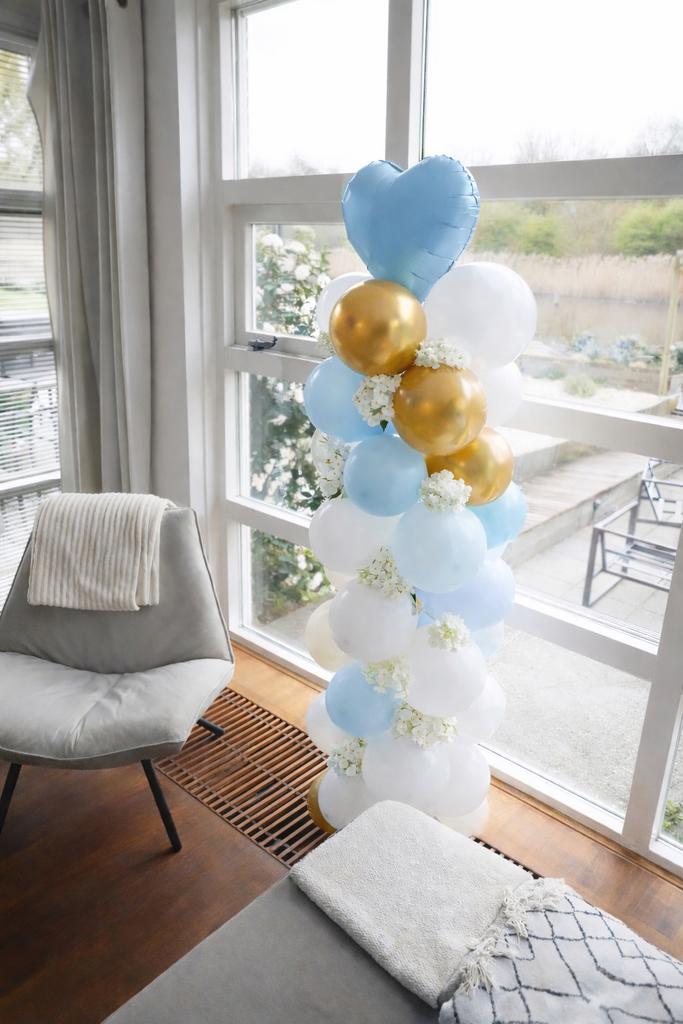 Ballondecoratie op maat | Feest, opening, babyshower, Ophalen of Verzenden, Gebruikt, Feestartikel, Overige