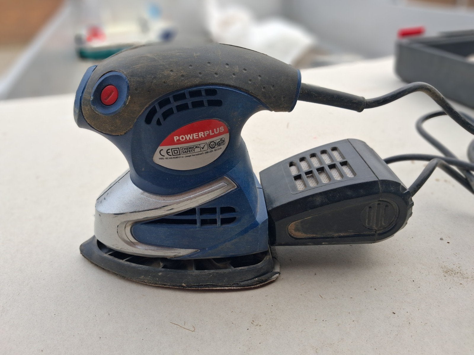 palmschuurmachine, Ophalen, Zo goed als nieuw, Minder dan 600 watt, Vlakschuurmachine