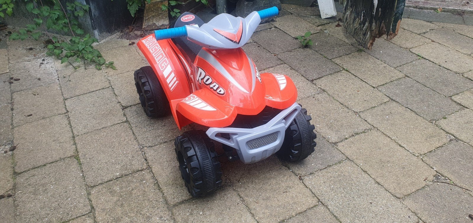 Stoere Rode elektrische Quad voor Kinderen, Ophalen of Verzenden, Gebruikt, Loopvoertuig