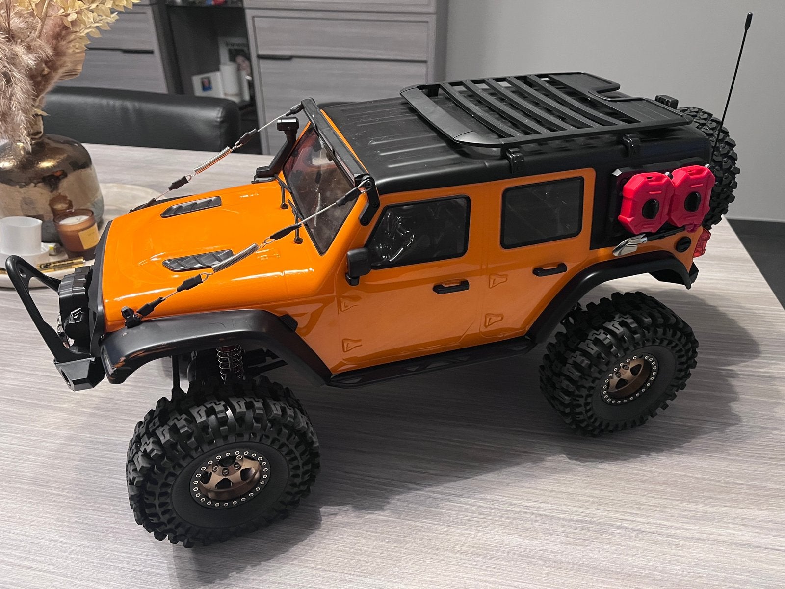 Rc Crawler 1/10 Brushless, Ophalen, Zo goed als nieuw, Auto offroad, RTR (Ready to Run)