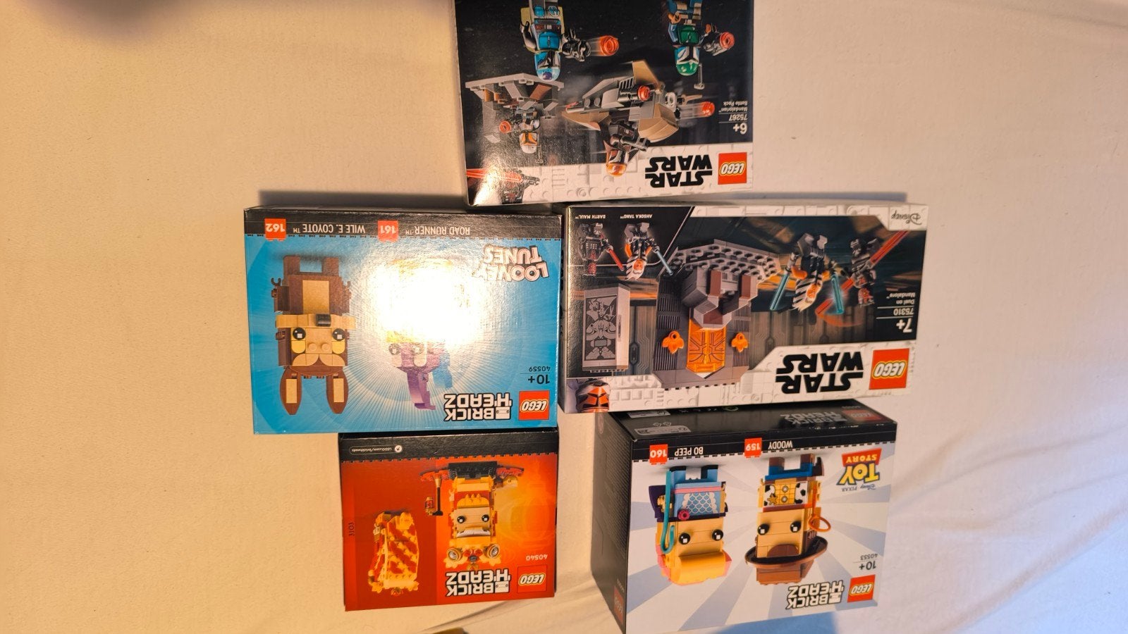Diverse LEGO sets: BrickHeadz, Disney, Star Wars, Ophalen, Nieuw