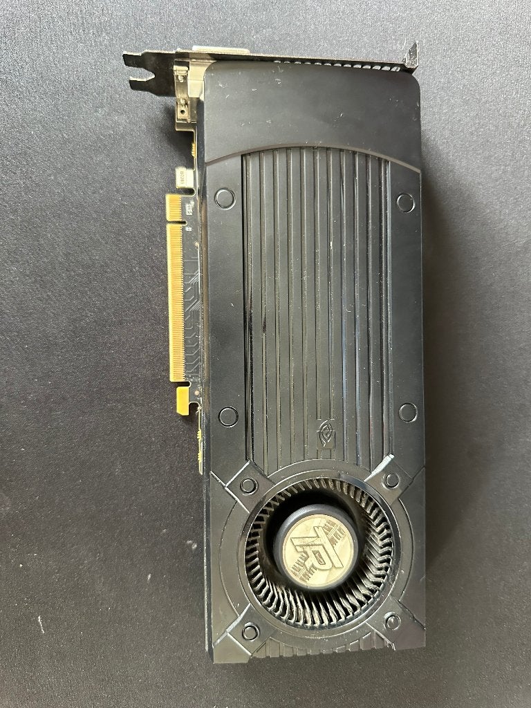 Point of View GeForce GTX 970 4GB GDDR5 (reference blower), Computers en Software, PCI-Express 3, Gebruikt, HDMI, Ophalen of Verzenden