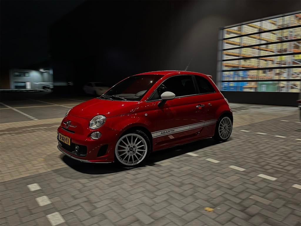 Abarth 500 Supersport / Esseesse origineel, goed onderhouden, Voorwielaandrijving, USB, Zwart, 4 cilinders