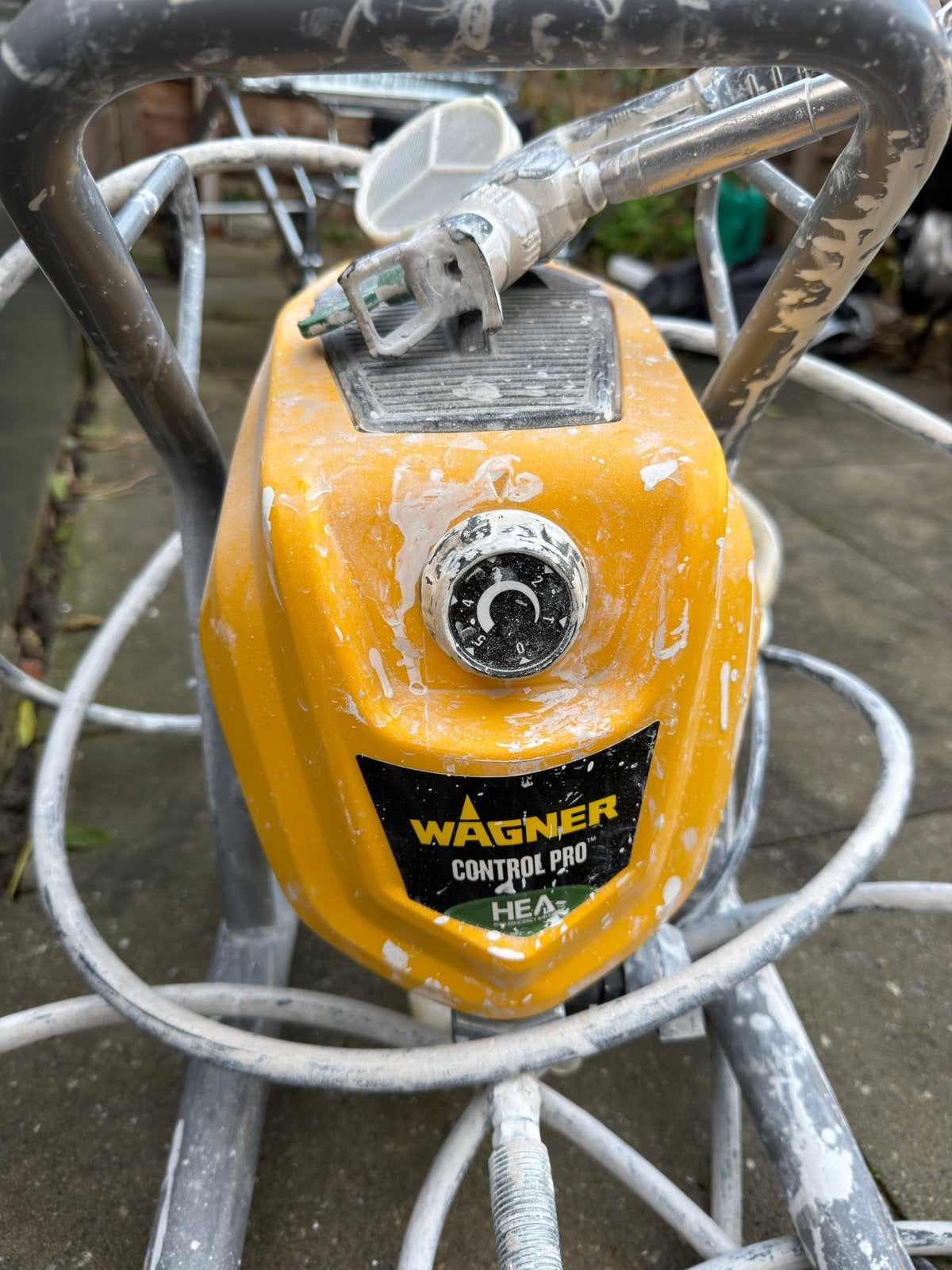 Wagner control pro HEA 250m airless verfspuit, Ophalen, Zo goed als nieuw, Verfspuit of Verfpomp