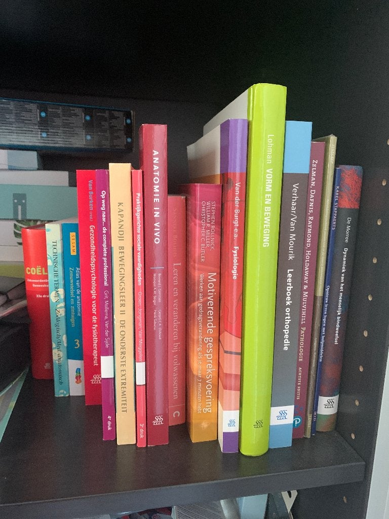 Fysiotherapie boeken, Ophalen, Beta, Zo goed als nieuw, HBO