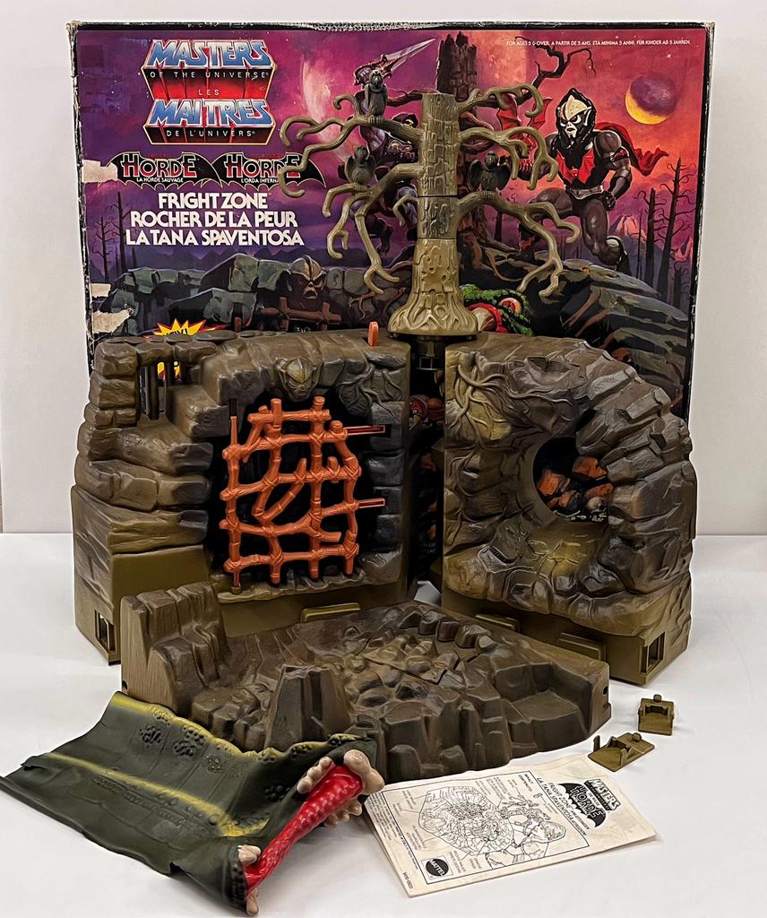 Vintage MOTU He-man Fright Zone compleet in erg goede staat, Verzamelen, Speelgoed, Ophalen of Verzenden, Zo goed als nieuw