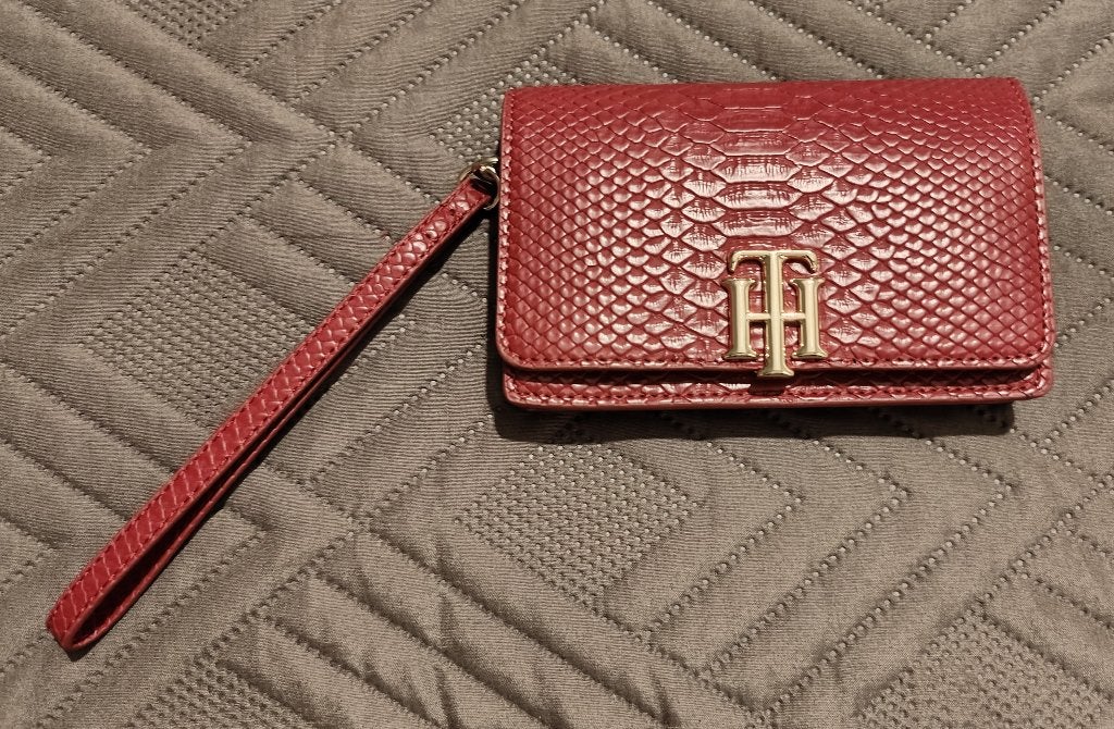 Nieuwe Tommy Hilfiger Element portemonnee Red Companion, Ophalen, Nieuw, Rood, Overige merken