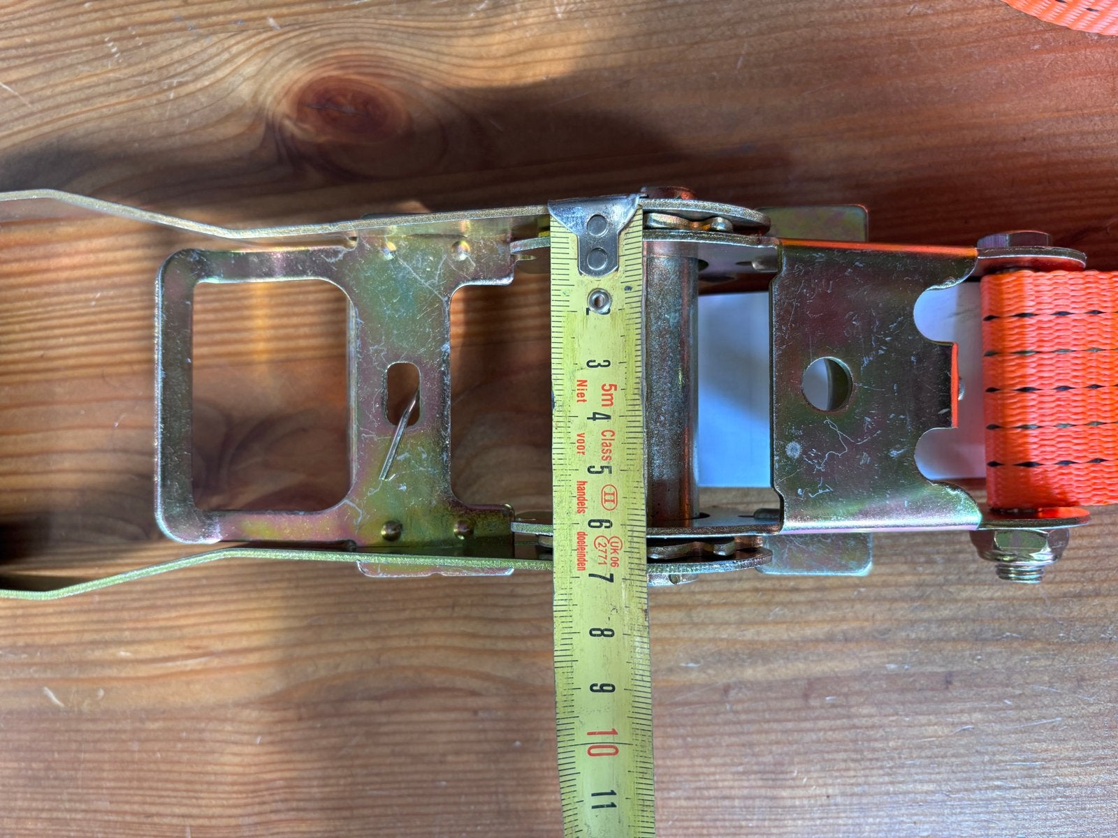 Spanbanden met ratel 10m/15m - Nieuw, Ophalen of Verzenden, Nieuw, Handmatig