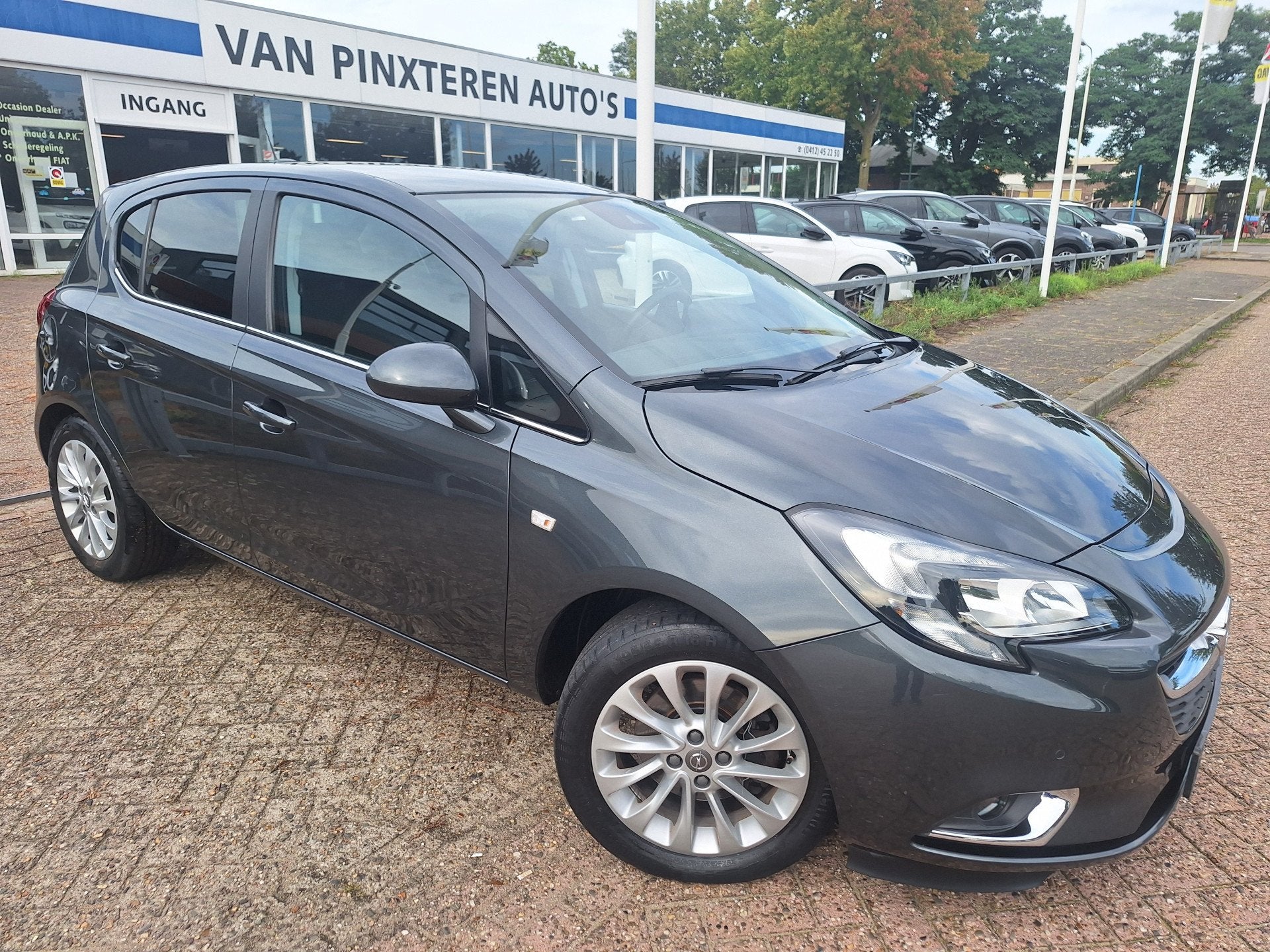Opel Corsa 1.0 Turbo Innovation CLIMA/STOELVERW/NAVI/CAMERA/, Auto's, Voorwielaandrijving, Stof, Gebruikt, Euro 6
