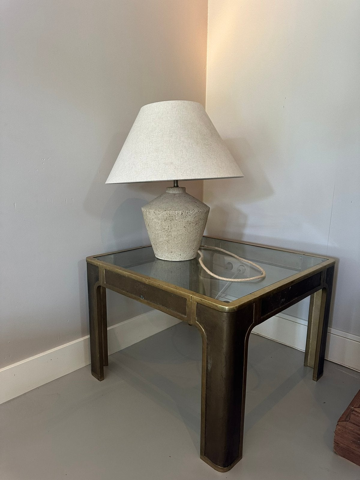 Zeldzame bronzen bijzettafel – Peter Van Heeck (jaren ’70), Ophalen, Brons