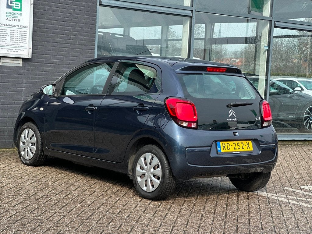 Citroen C1 1.0 e-VTi Feel/AIRCO/5-DRS/NL-AUTO NAP!, Auto's, Citroën, Voorwielaandrijving, Stof, Gebruikt, Euro 6
