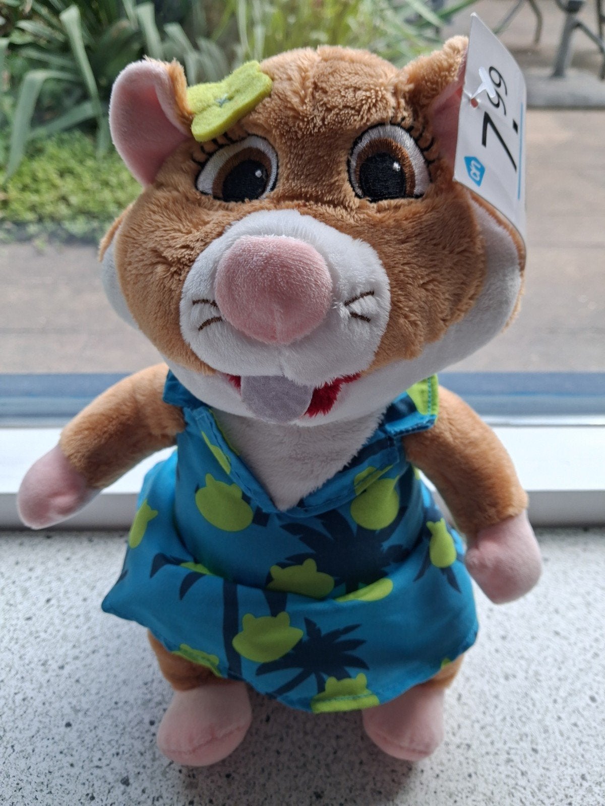 Hamster van AH meisje in zomeroutfit blauw groene jurk, Albert Heijn, Overige typen, Nieuw, Ophalen of Verzenden