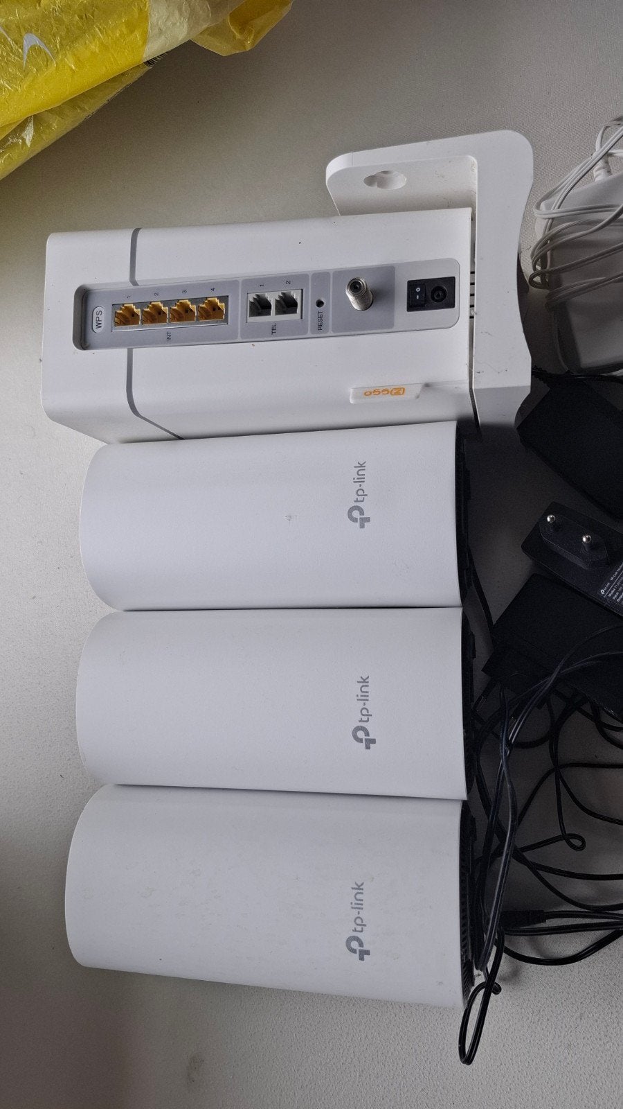 Ziggo Connect Box TP-Link Deco E4 - Mesh Wifi - 3-Pack - Wit, Ophalen of Verzenden, Zo goed als nieuw