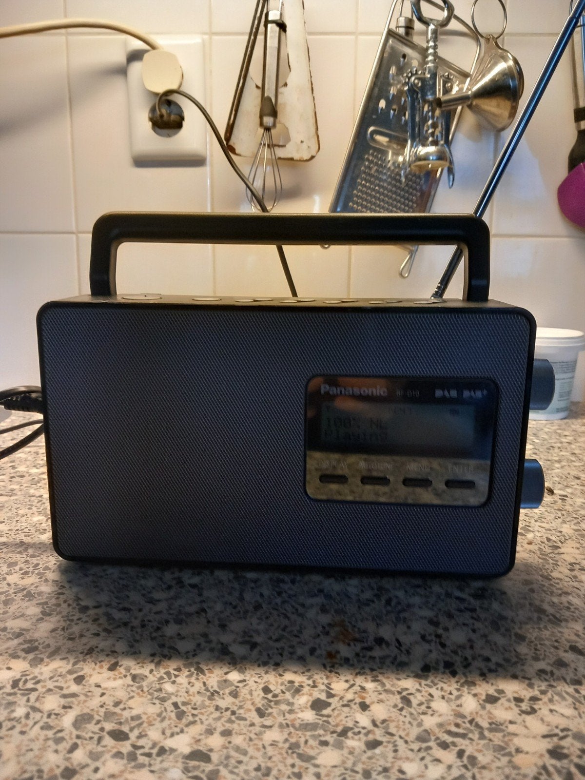 Panasonic RF-D10 DAB+ FM Radio - Verzendkosten Koper, Ophalen of Verzenden, Gebruikt, Radio