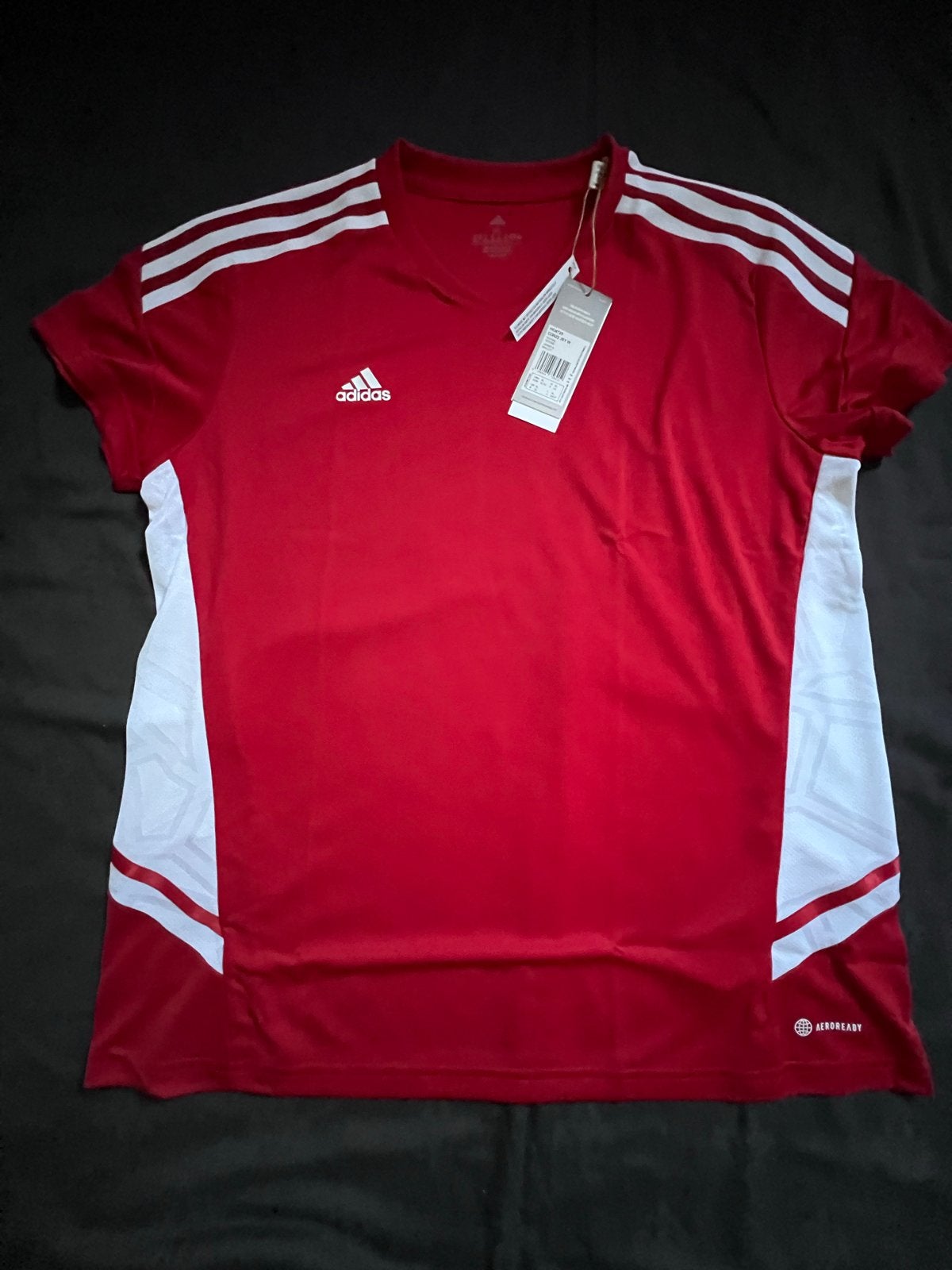 Adidas CON22 JSY W Voetbalshirt Rood Maat XL Nieuw, Sport en Fitness, Ophalen of Verzenden, Nieuw, Overige typen
