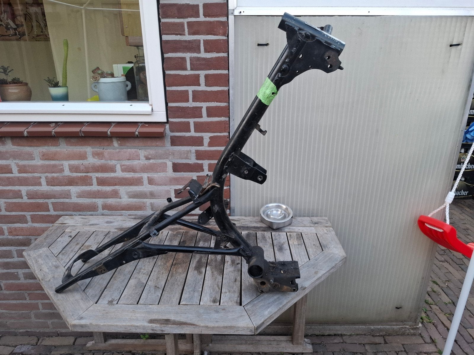 zundapp 448-02 frame, Fietsen en Brommers, Brommeronderdelen | Zundapp, Ophalen of Verzenden, Gebruikt, Frame