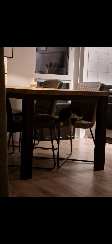 Tafel zsm weg, Huis en Inrichting, Ophalen, 50 tot 100 cm, 150 tot 200 cm, Vier personen
