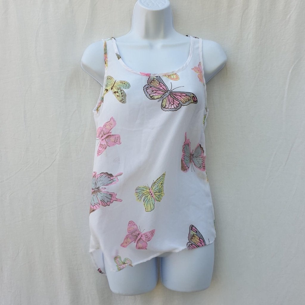 Leuk damesshirt met vlinders mt S merk Only, ., Ophalen of Verzenden, Zo goed als nieuw, .