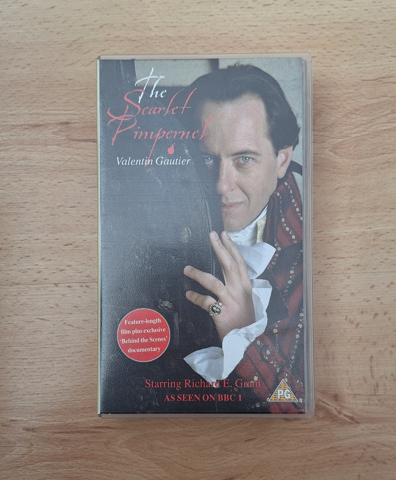 VHS videoband The Scarlet Pimpernel, Cd's en Dvd's, VHS | Film, Engels, Documentaire, Ophalen of Verzenden, Zo goed als nieuw
