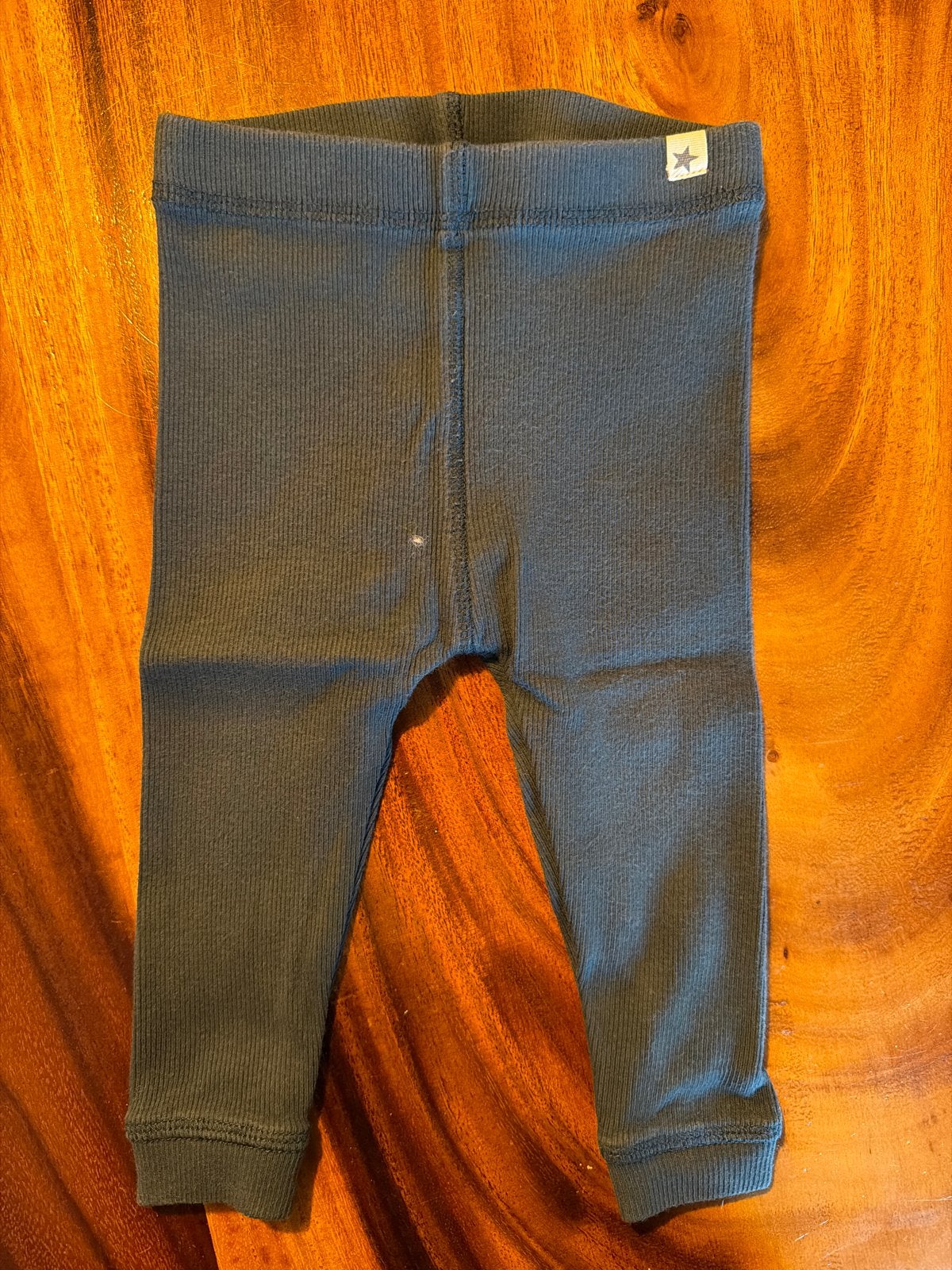 Petrol blauwe legging van ZARA - maat 74, Ophalen of Verzenden, Zo goed als nieuw, Jongen of Meisje