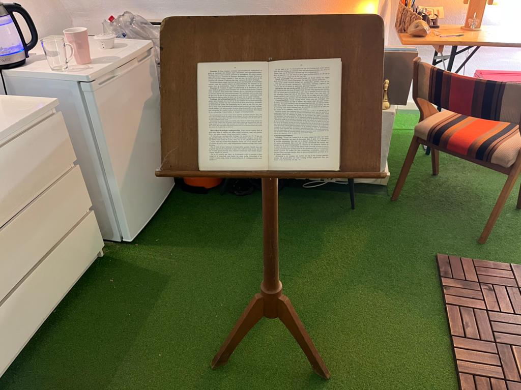 Lessenaar/muziekstandaard hout, Ophalen of Verzenden