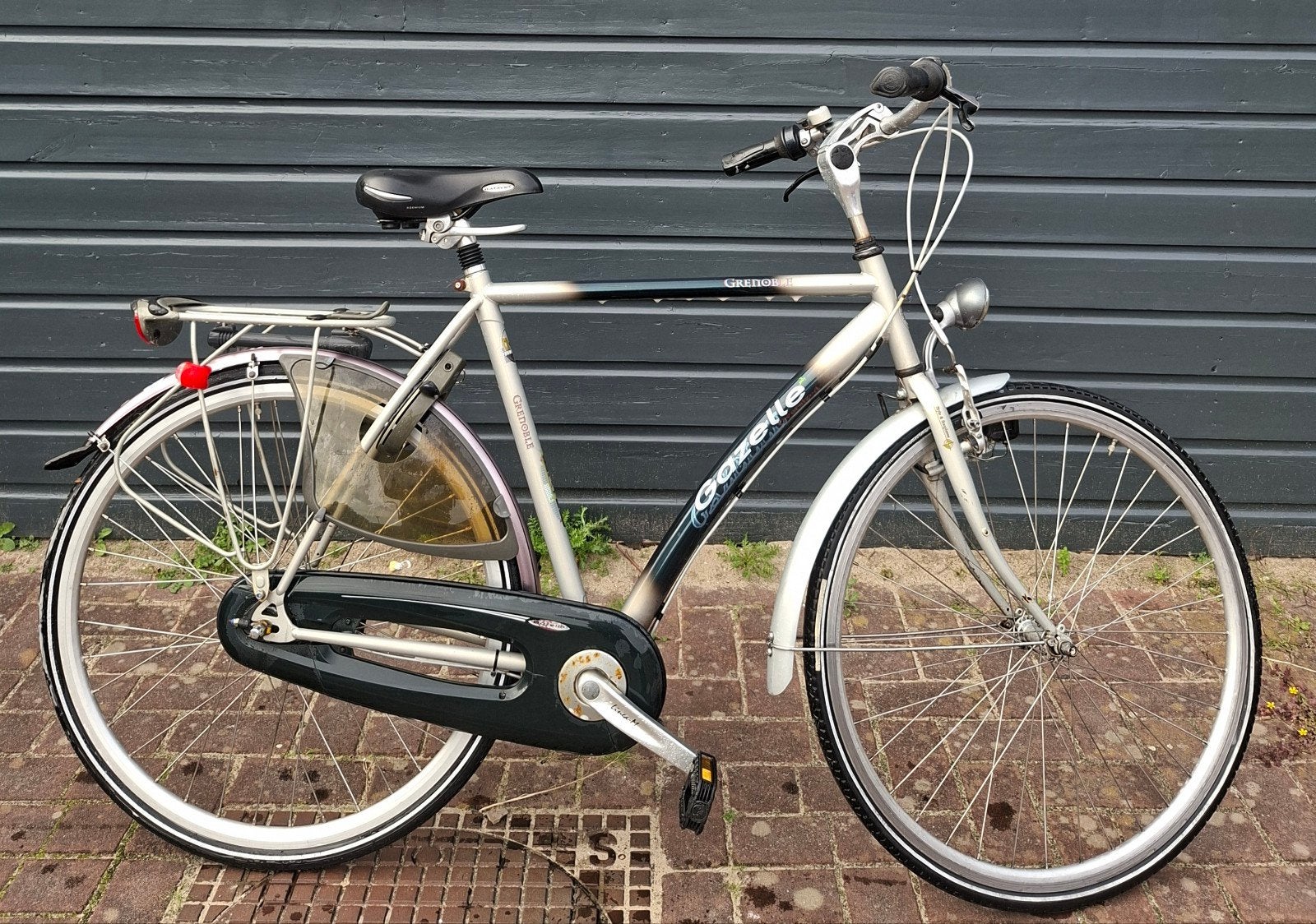 Gazelle Grenoble heren fiets 57 cm 7 speed met axa slot, Ophalen, Gebruikt, Versnellingen, 57 tot 61 cm
