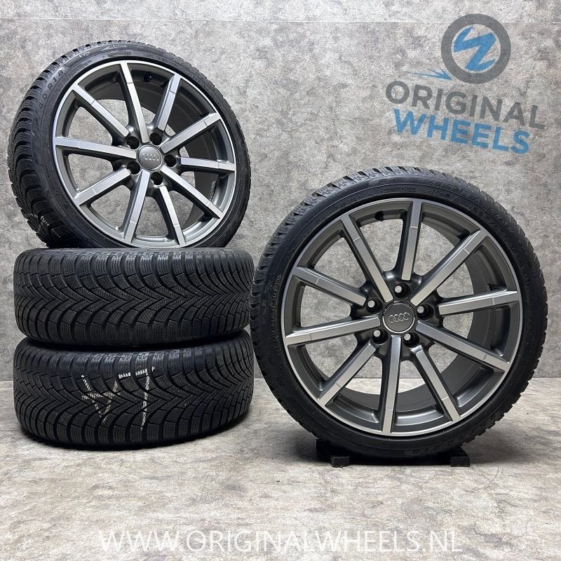 18 inch originele velgen + winterbanden Audi A3 S3
