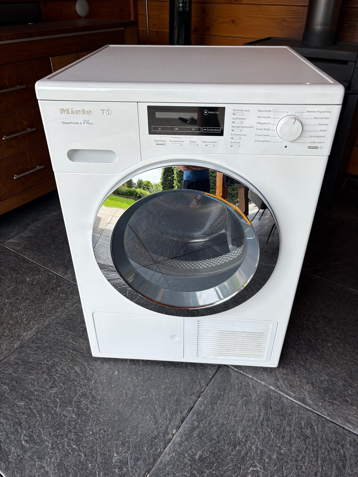 Miele T1 Warmtepompdroger - Nieuwe aandrijfriem TKG640WP 8kg, Witgoed en Apparatuur, Wasdrogers, Ophalen, Gebruikt, 8 tot 10 kg