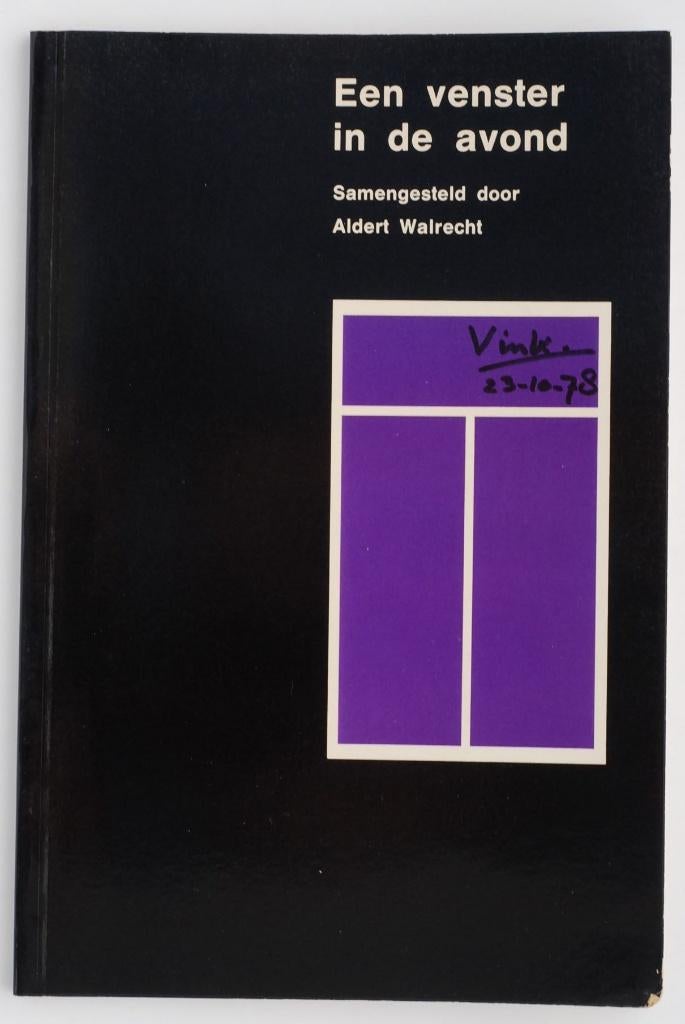 Een venster in de avond - Aldert Walrecht (1973), Verzenden, Zo goed als nieuw