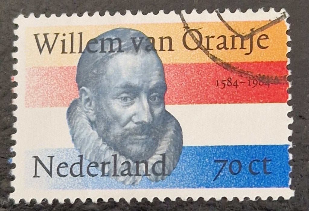 Nederland 1984 - nvph 1312 - Willem van Oranje - abw, Postzegels en Munten, Ophalen of Verzenden, Na 1940, Gestempeld