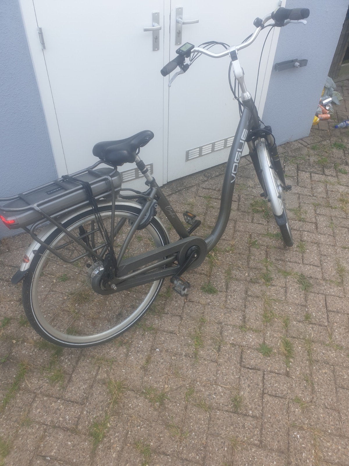 Prachtig elektrisch dames fiets van vogue, Ophalen of Verzenden, Gebruikt