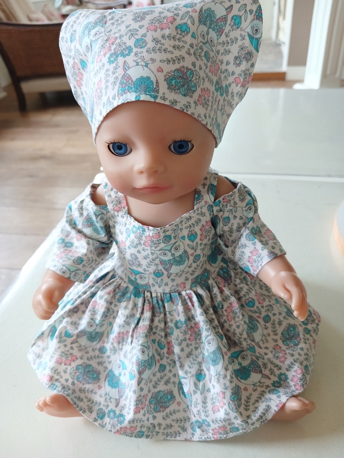2 delig uilen set baby born pop 36/38, Ophalen of Verzenden, Nieuw, Babypop