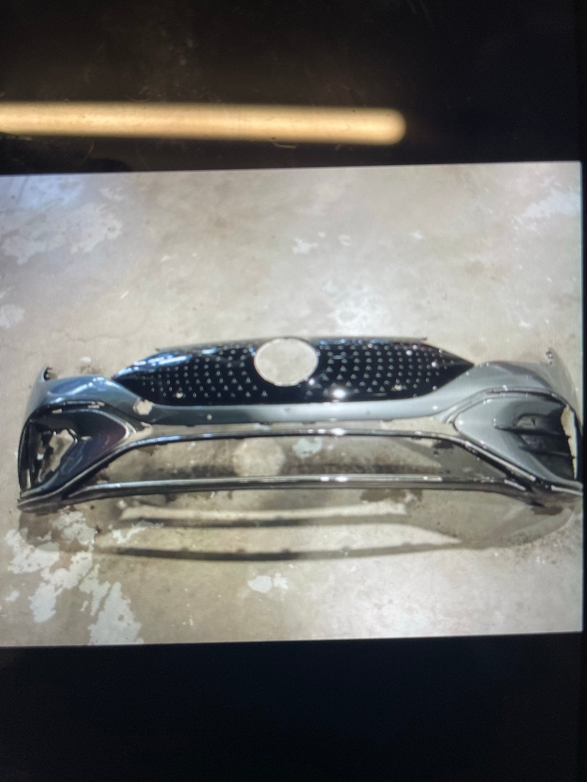 Gebruikte Bumper voor Mercedes EQE. 2024  - Lichte Schade, Auto-onderdelen, Gebruikt, Voor, Bumper, Lexus