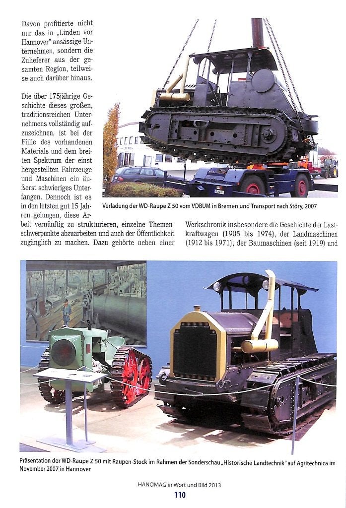 Hanomag in Wort und Bild 2013, Ophalen of Verzenden, Nieuw, Udo Paulitz, Tractor en Landbouw